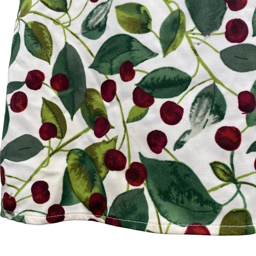 J Crew Cherry Print Mini Skirt
